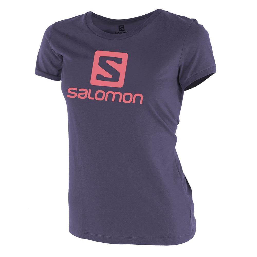 Camisetas Salomon Niños Azul Marino - Salomon Argentina WARRIOR SS G,268349-WHU